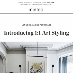 Just launched! 1:1 Art Styling.