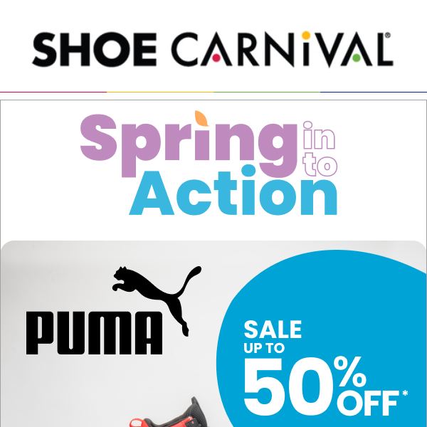 50% off Spring Savings are here!