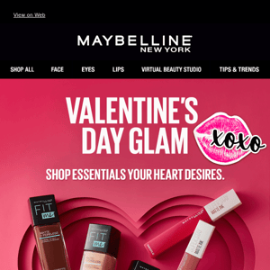 Maybelline , cuddle up with makeup for V Day 💋