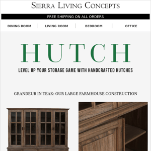 Shop Our Hutch Selection Now | Unlock 🔐 Exciting Deals