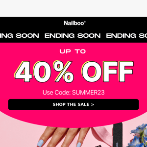 THIS IS IT: 40% OFF ENDING SOON