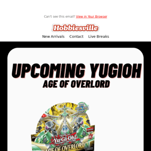 🔥 Upcoming Releases - Yugioh & Pokemon 🔥