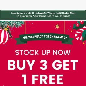 🎅 Santa Has Arrived Early With 1 Item Free!