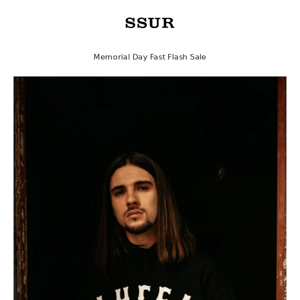 SSUR - Memorial Day Fast Flash Sale - 40% off