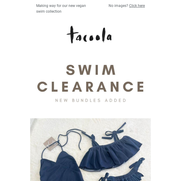 MASSIVE SWIM CLEARANCE! This weekend only!
