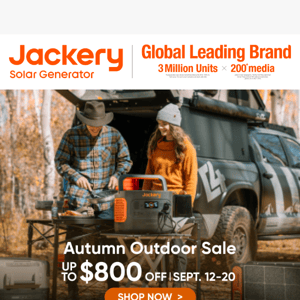 🍁Up to $800 off with Unbe-leaf-able Autumn Outdoor Savings