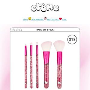 Hello Kitty ✨LUV WAVE✨ Brush Collection