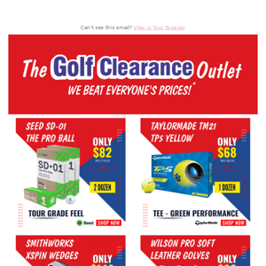 ⬆️ Up to 60% Off, End of July Biggest & Best Deals ⛳