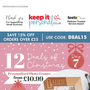 Christmas Deals On Photo Frames 🎁