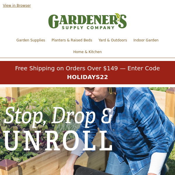 Gardener's Supply Company Recycled Rubber Walkway
