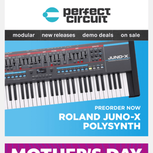 🎹 Preorder Juno-X | Shop Mother's Day Sale Early