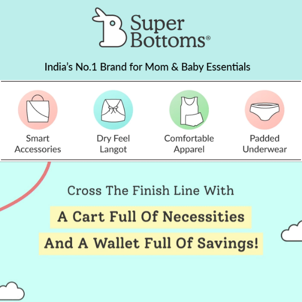 👶 Quality Baby Essentials @ ₹999 ONLY! 💛