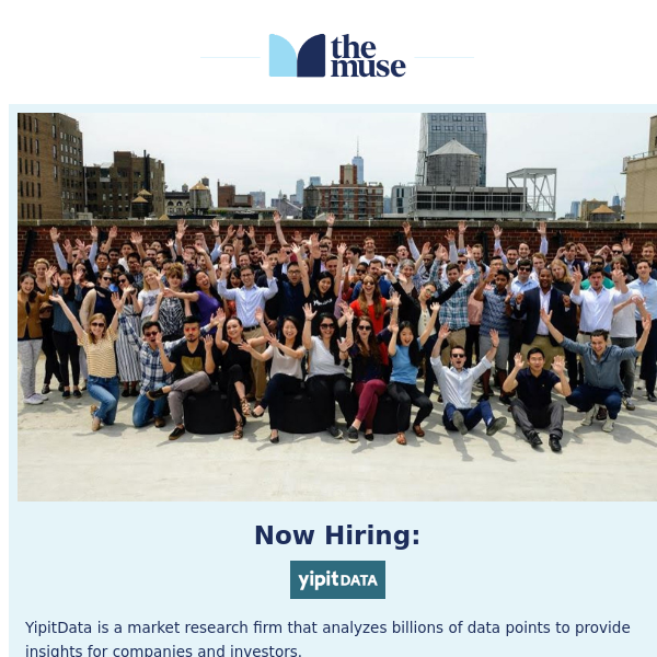 Now Hiring: YipitData