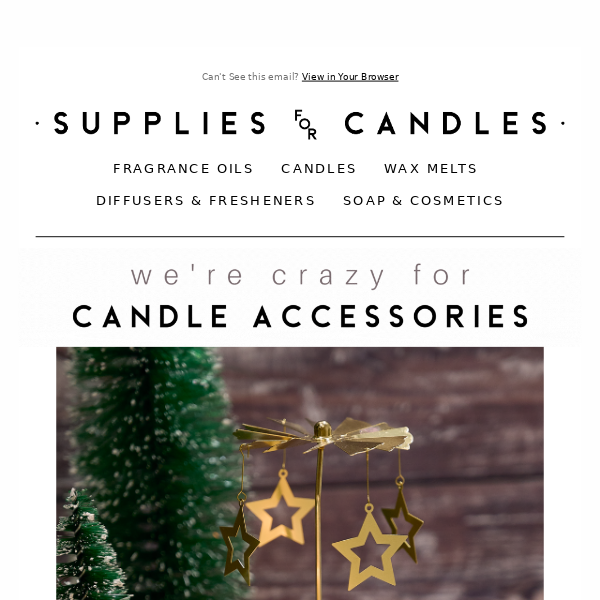 We ❤️ Candle Accessories! 😍