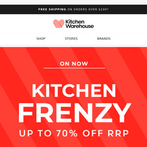 Kitchen Frenzy NOW ON | 72 hours only!