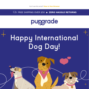 Happy International Dog Day!
