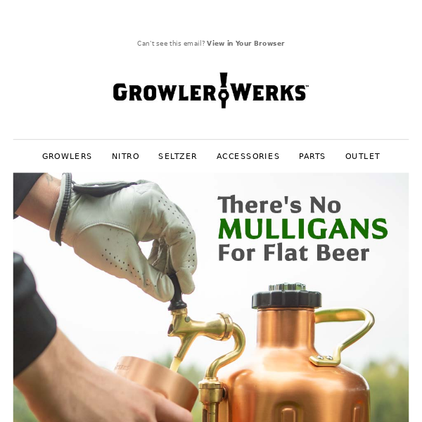 There's No Mulligans For Flat Beer