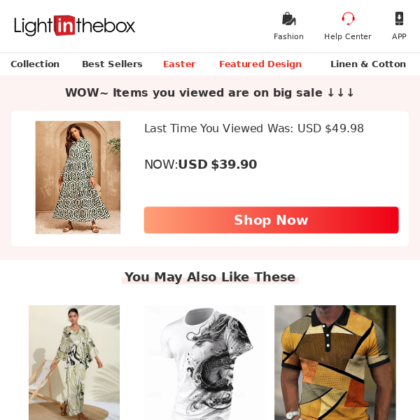 USD $10.08 saved on Designer Dresses.Shop Now>
