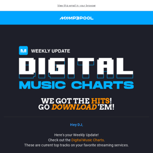 Download these top tracks from digital streaming platforms 🔥