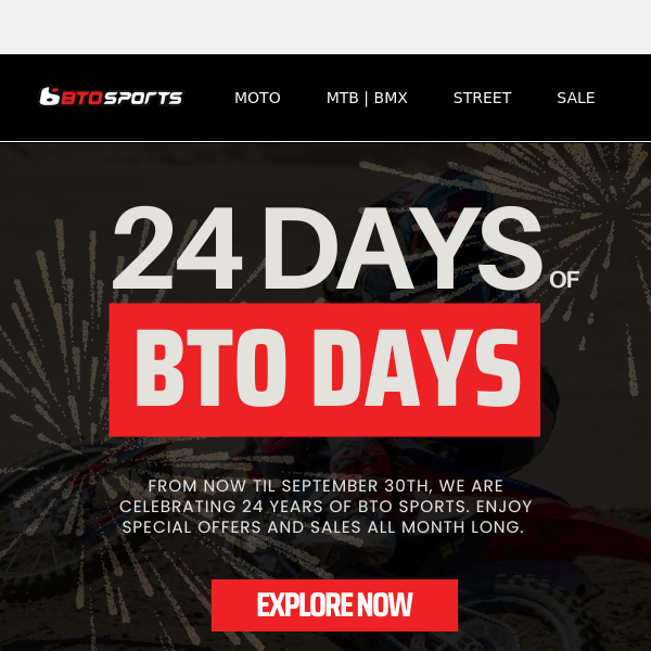 Celebrate 24 years of BTO | Giveaways + Deals Inside!