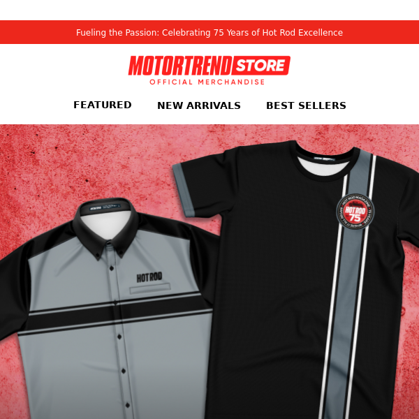 Celebrate 75 Years of Hot Rod with Fresh New Gear! - MotorTrend