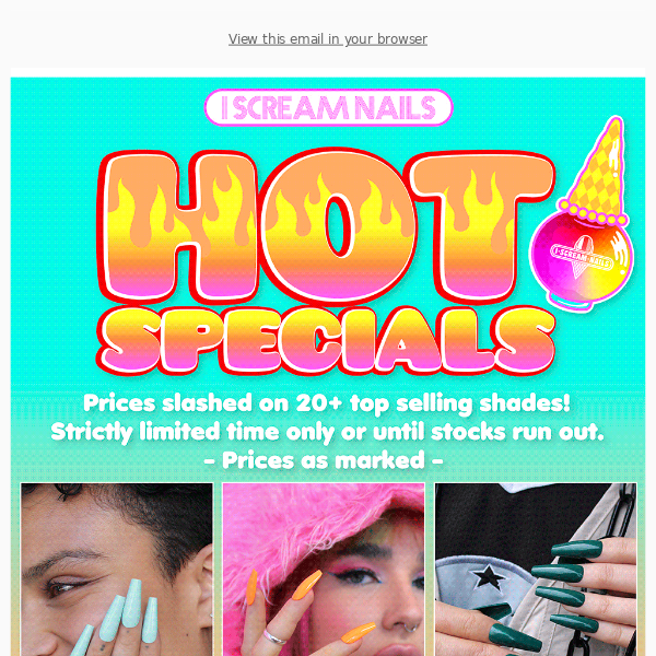 🔥These HOT SPECIALS won't last much longer! BE QUICK!