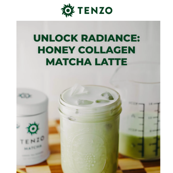 Unveil the Secret to Radiant Skin with Our Honey Collagen Matcha Latte Recipe 🍵✨