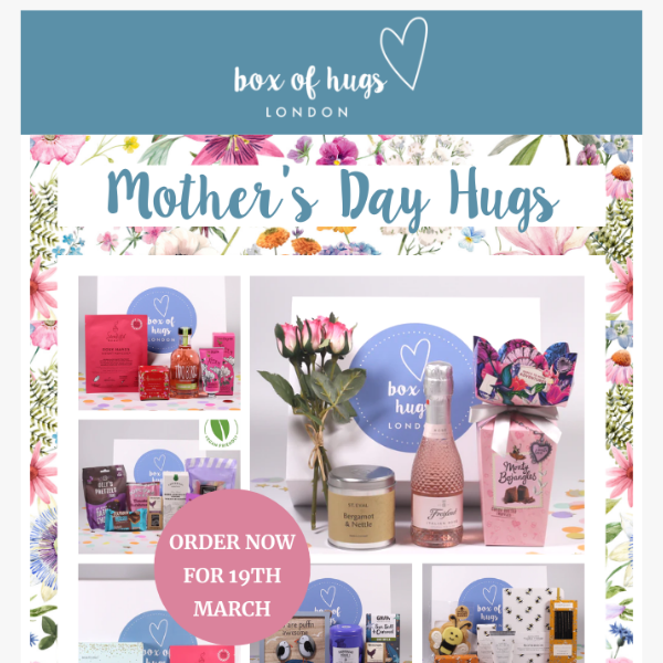 Our Mother's Day Hugs Are Ready To Order 🎁