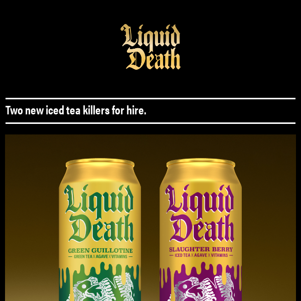 Two New Iced Tea Flavors