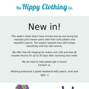 🌈 New in for this week! ☀️