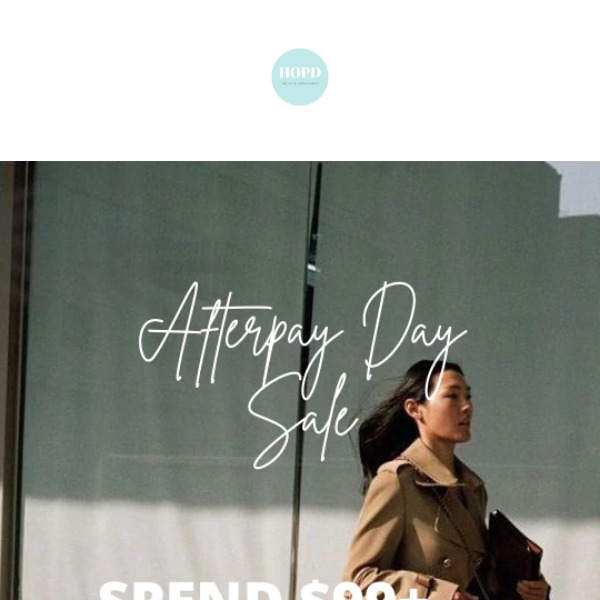 🚨 re: 48HRS left of Afterpay Sale 🚨