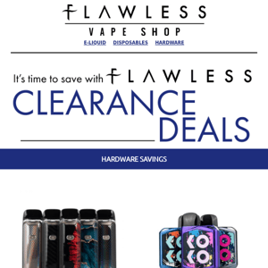 This weeks Clearance: Vaporesso, UWELL & More 🤩