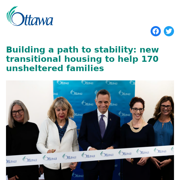 Building a path to stability: new transitional housing to help 170 unsheltered families