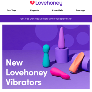 NEW Vibrators – Described as "Beauty & the Bliss" 😜