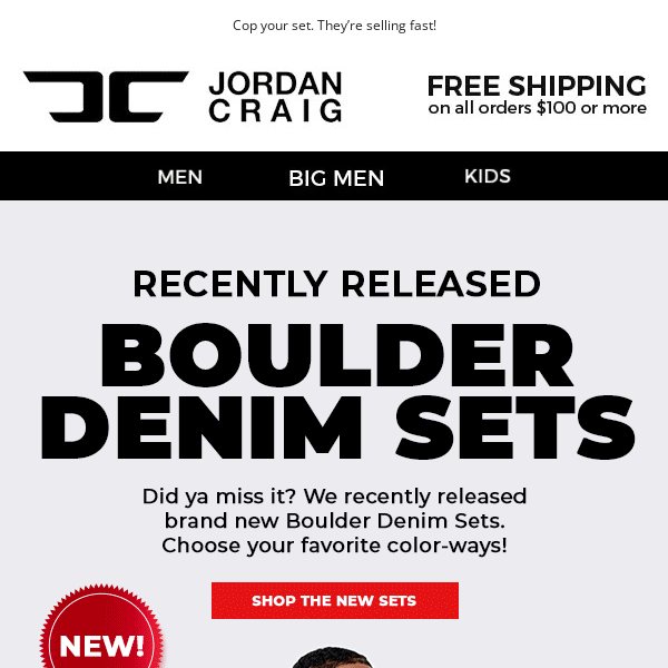 📣 New & Trending: Boulder Denim Sets!