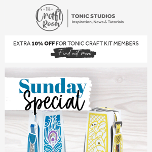 Sunday Specials JUST for you, Tonic Studios USA!