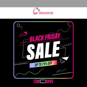 🌟 Up to 75% OFF: COKODIVE's Black Friday K-Pop Fiesta Starts Now! 🌟