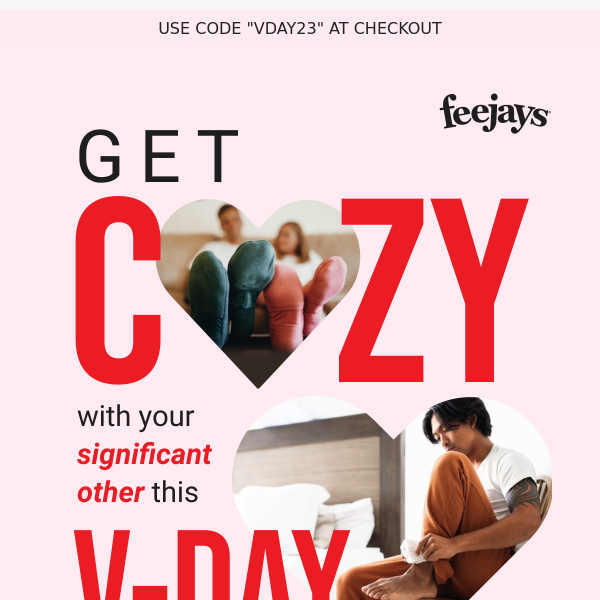 GET COZY with your significant other this Valentine's Day