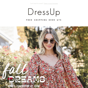 NEW: Fall Dream Collection Drops Tomorrow! 😍