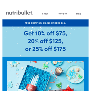 Give yourself the gift of nutribullet 🎁