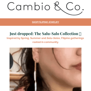 Just dropped: Meet the Salu-Salo Collection