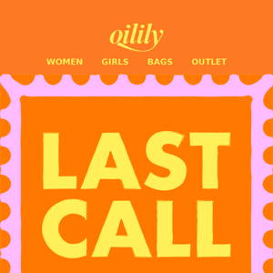 LAST CALL: you still have a few hours ⏰