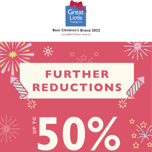 Further reductions: SAVE even more in our Sale