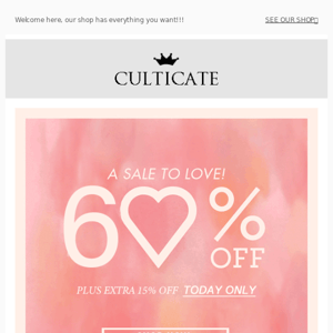 A sale to love