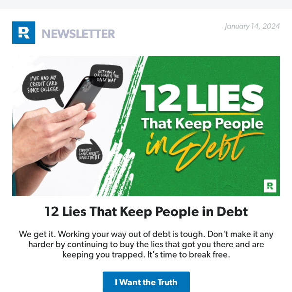 12 Lies That Keep People in Debt