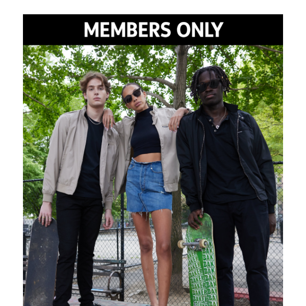 Upgrade your wardrobe with Members Only!💥