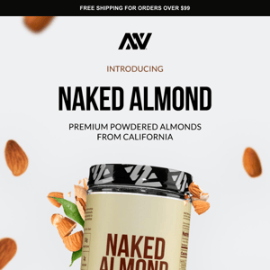 NEW! Naked Almond 💪 (+20% off for one week)