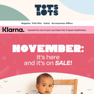 November: It's Here And It's On SALE