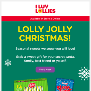 A Lolly Jolly Christmas!