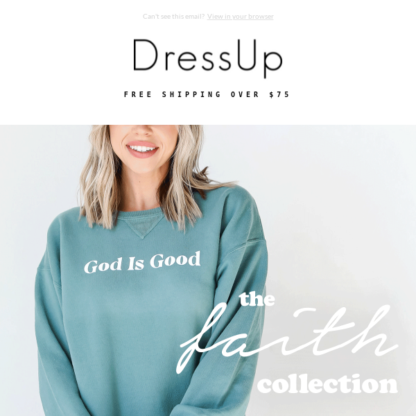 40% OFF Daily Deals + NEW Faith Collection 🙌